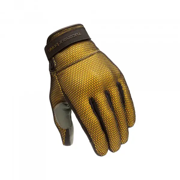 Tucano Urbano  Eden Mesh Black Yellow Summer Motorcycle Gloves