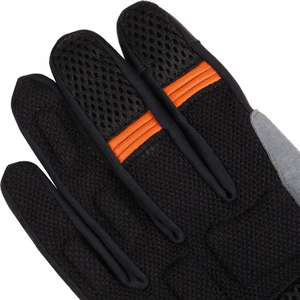 Tucano Urbano Tebu black-Orange summer gloves