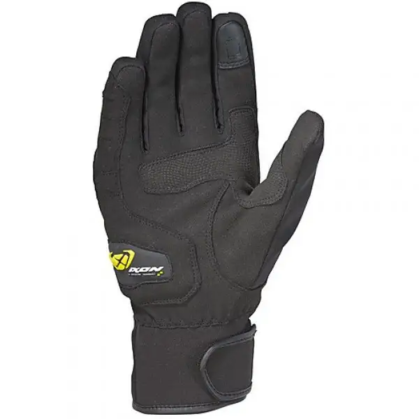 Ixon Pro Russel waterproof gloves black yellow