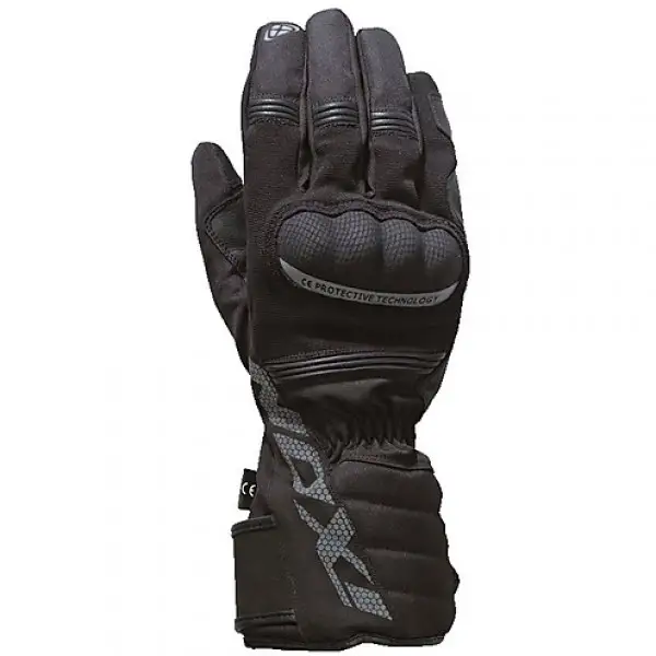 Ixon PRO TENERE winter gloves black grey