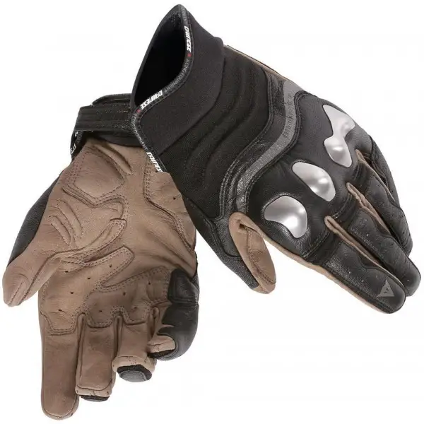 Dainese X Run leather Gloves black