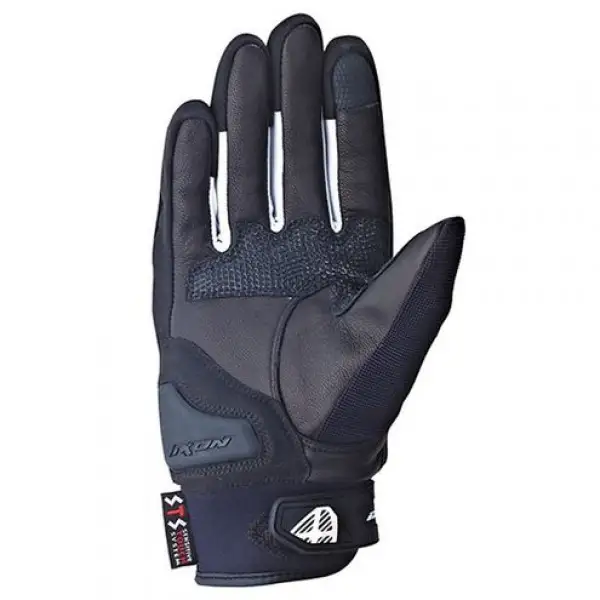 Ixon Rs Grip Lady HP Summer Leather Gloves Black White Fuchsia
