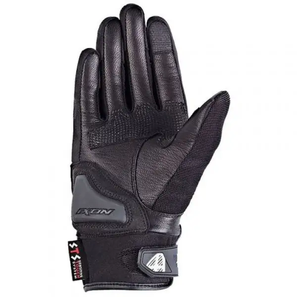 Ixon Rs Grip Lady HP Summer Leather Gloves Black White Sand