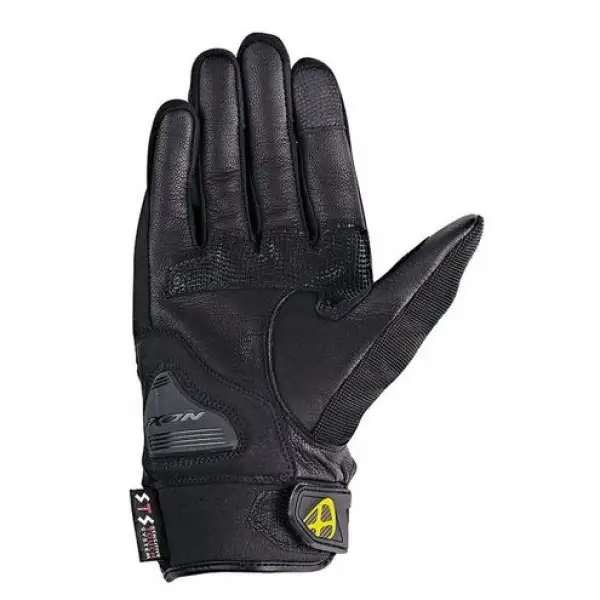 Ixon Rs Grip HP Summer Leather Gloves Black Yellow