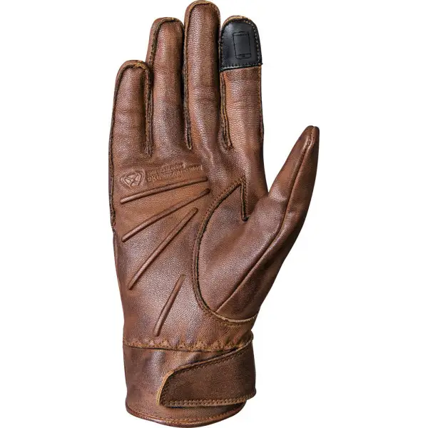 Ixon RS NIZO summer leather gloves camel