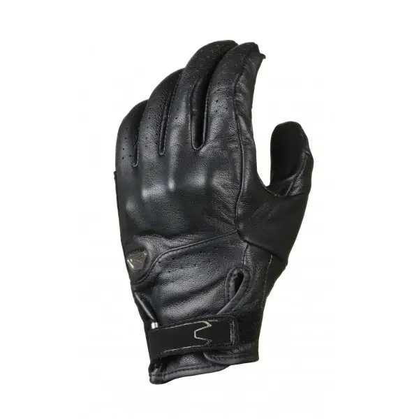 Macna leather summer gloves Saber black