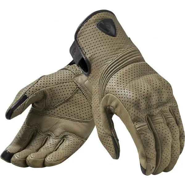 Rev'it Fly 3 leather summer gloves Green