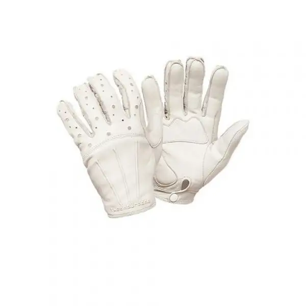 Tucano Urbano leather summer gloves Ketzai white