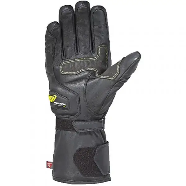 Ixon Pro Continental leather and gloves black yellow