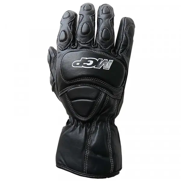 MGP leather winter gloves Black