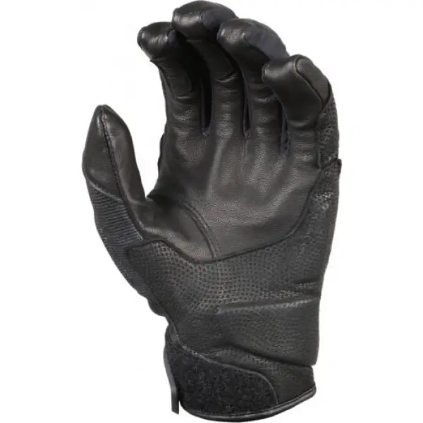Macna Osiris textile and leather summer gloves Black