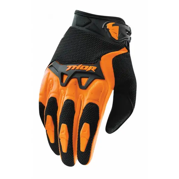 Thor Spectrum S15 gloves orange