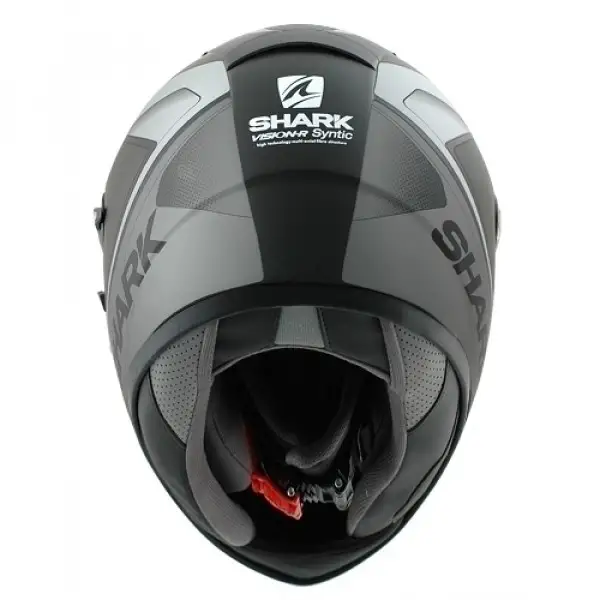 Shark Helmet Vision-R Syntic Mat Black Silver Anthracite