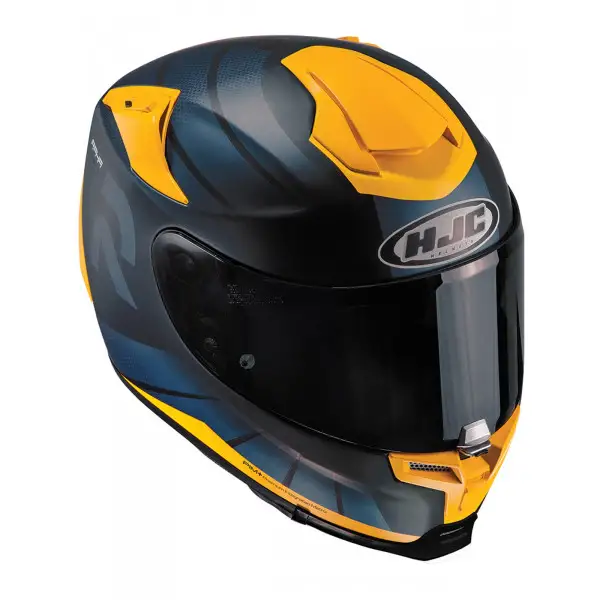 Casco integrale HJC RPHA 70 Octar MC3SF grigio cangiante blu giallo