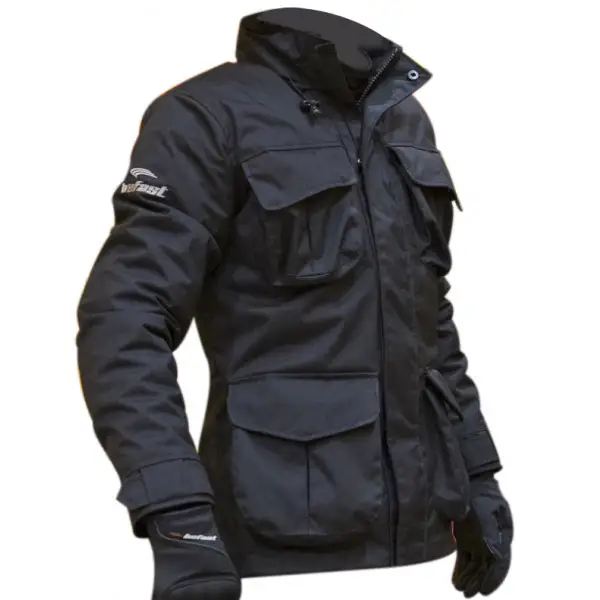 Befast Phanter City Black motorcycle jacket