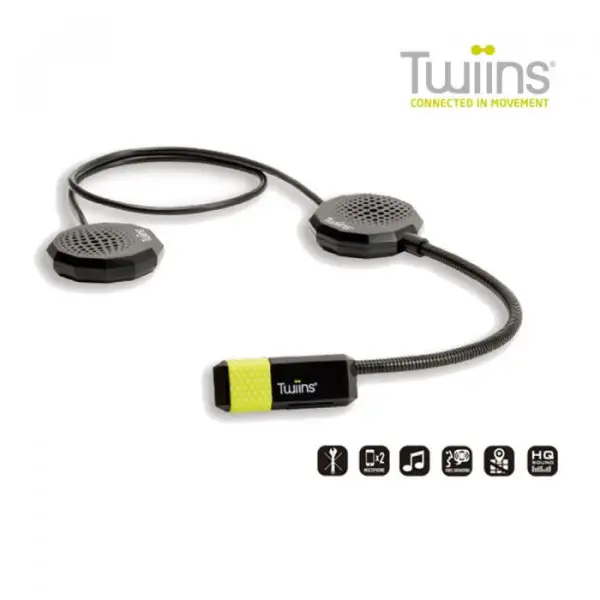 Twiins HF3.0 Intercom interphone bluetooth single with integrated control unit