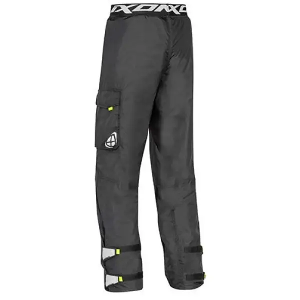 Pantalone antipioggia Ixon C-Sizing DOORN C Nero Giallo vivo