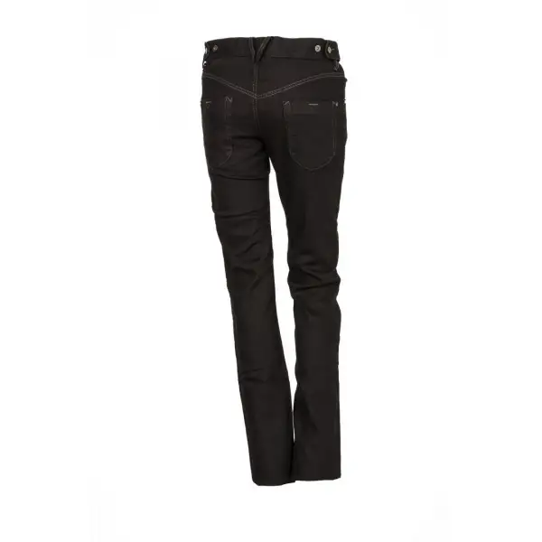 Esquad woman jeans Silva with kevlar insert black