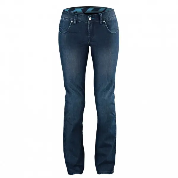 Ixon woman jeans Britney with Kevlar reinforcements navy