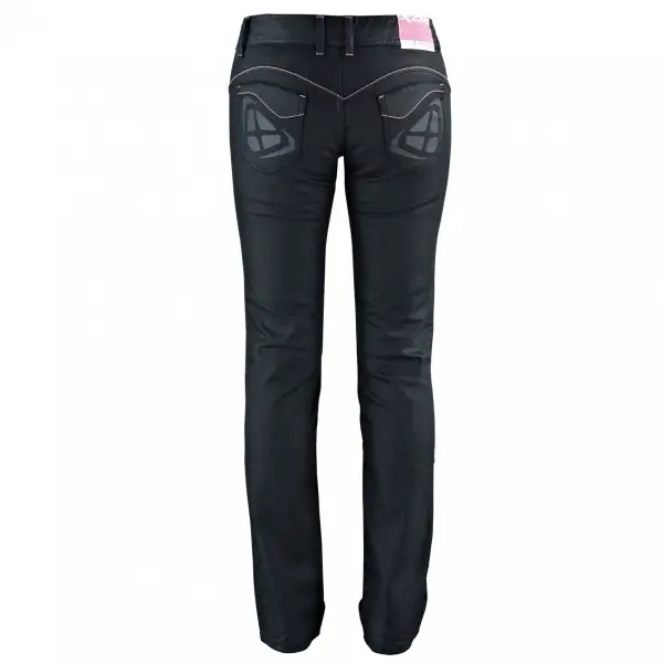 Ixon woman jeans Britney with Kevlar reinforcements black