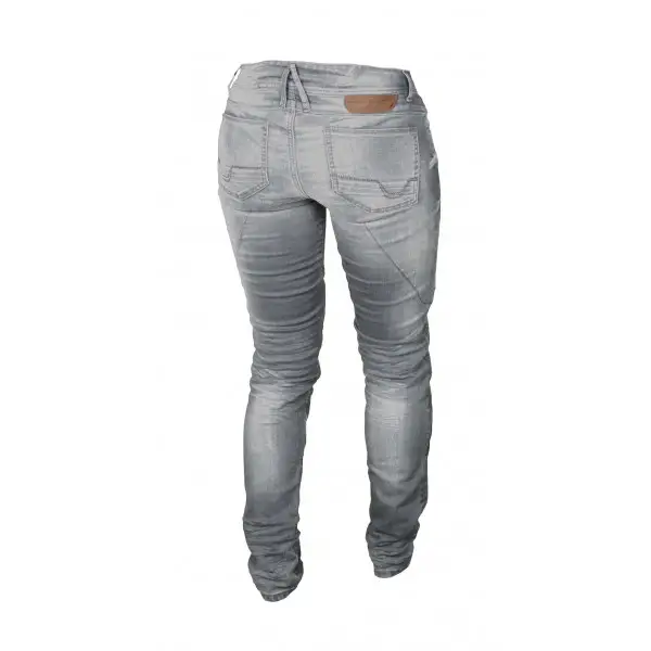 Macna woman jeans Jenny with Kevlar reinforcements grey