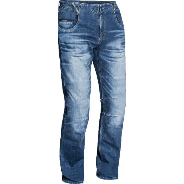 Ixon BUCKLER motorcycle jeans stone wash