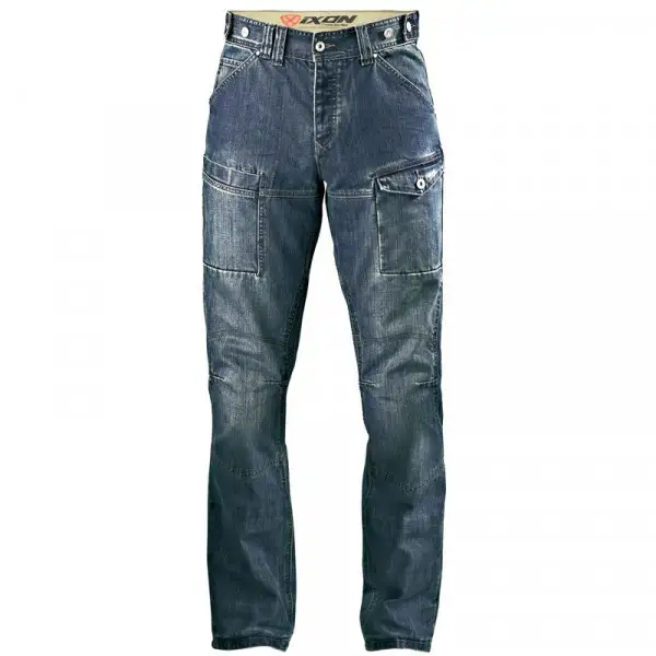 Ixon Sawyer motorcycle Jeans Stonewash with kevlar protection