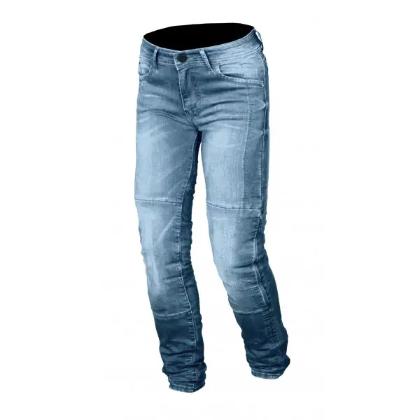 Macna jeans Stone with Kevlar reinforcements light blue
