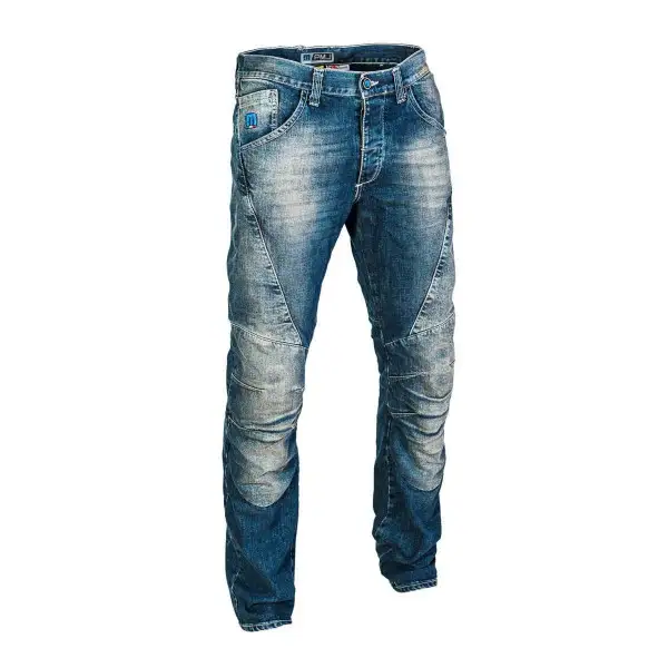 PMJ Dallas motorcycle jeans Blue