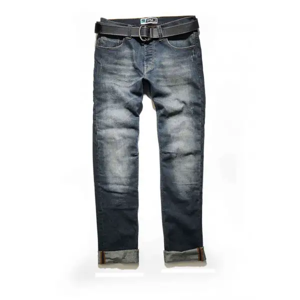 PMJ Legend motorcycle Jeans Blue