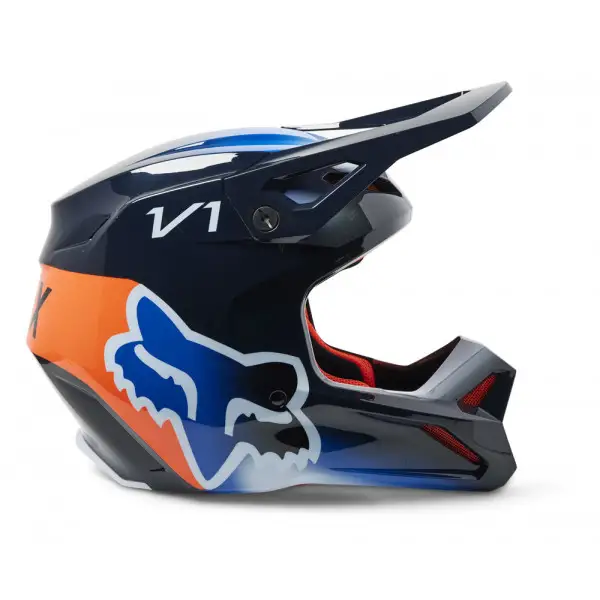 Fox Racing V1 TOXSYK cross helmet MDNT