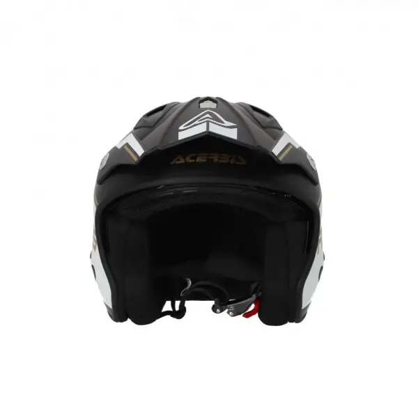 Acerbis Jet Helmet Aria 2206 White Black Gold