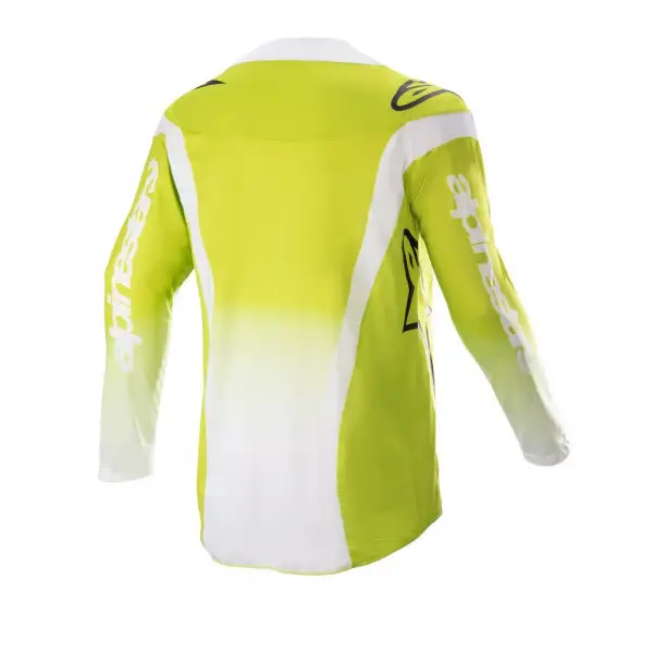 Alpinestars YOUTH RACER PUSH Off-Road jersey AMARELO FLUO WHITE