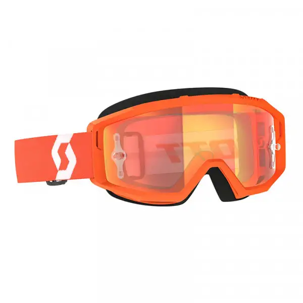 Scott Off-road goggles Primal orange white lens orange chrome