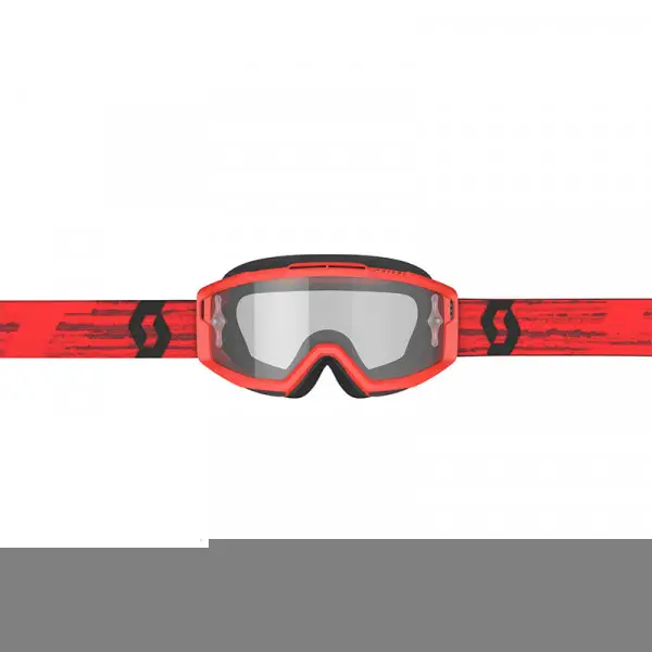 Scott Off-road Goggles Split Otg dark red clear lens