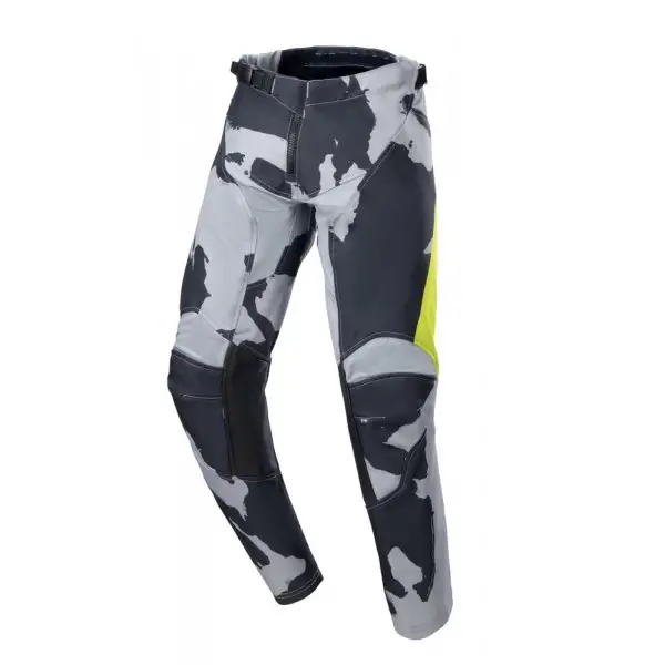 Alpinestars YOUTH RACER TACTICAL Off-Road pants CAST GRAY CAMO AMARELO FLUO