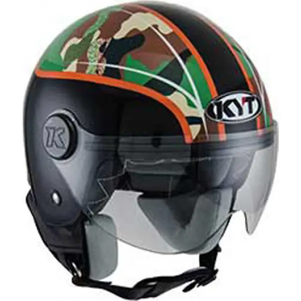 Casco demi-jet KYT VooDoo Camouflage