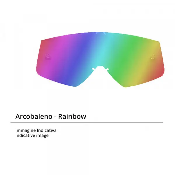 Rainbow lens for Befast Muddy goggles