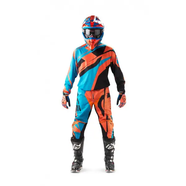 Acerbis Profile MX17 cross jersey Blue Orange Black