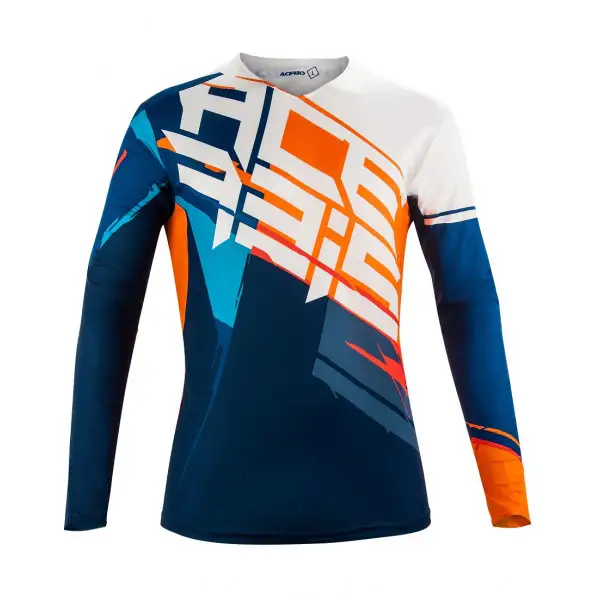 Acerbis Stormchaser Special Edition cross jersey Orange Blue