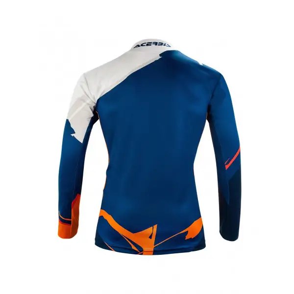 Acerbis Stormchaser Special Edition cross jersey Orange Blue