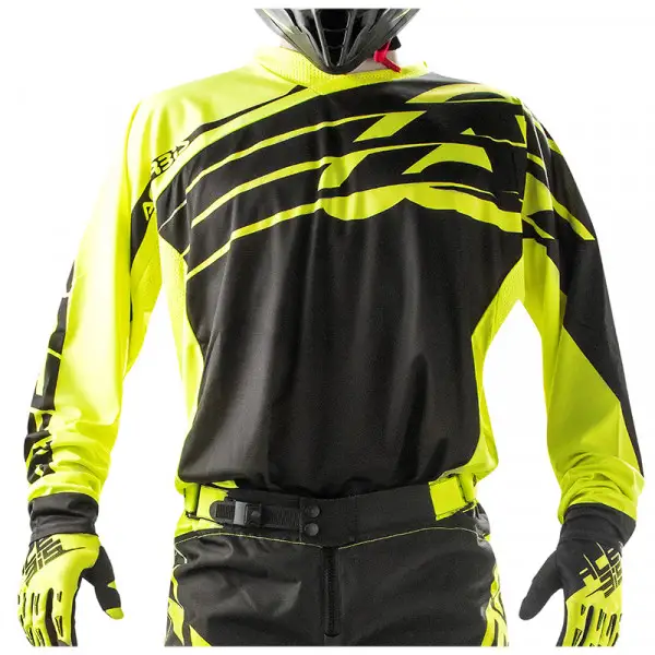 Off road jersey Acerbis X-gear Fluo Yellow black