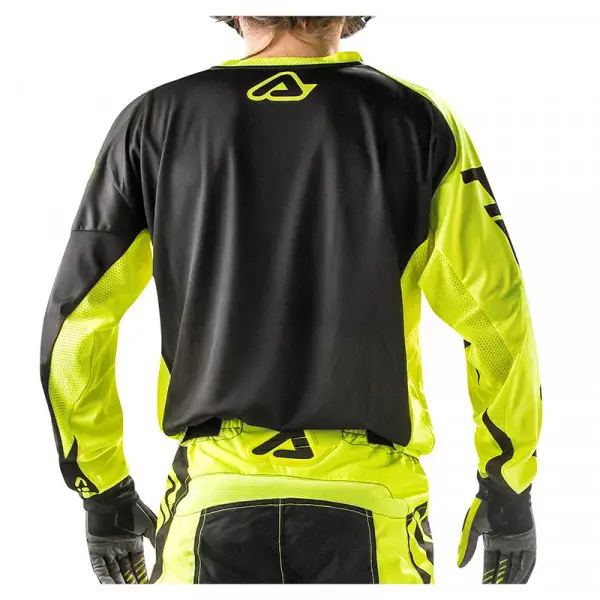 Off road jersey Acerbis X-gear Fluo Yellow black