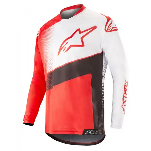 Alpinestars Racer Supermatic Jersey Red Black White