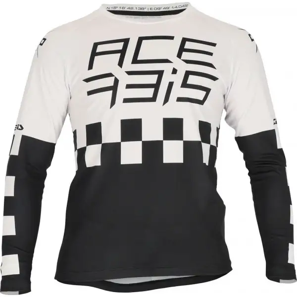 Acerbis J-KID ONE junior cross jersey White Black