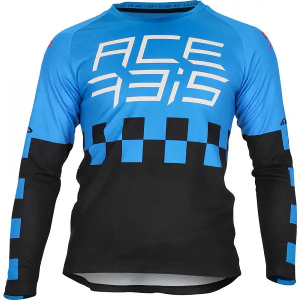 Acerbis J-KID ONE Kid's MX Jersey Blue Black