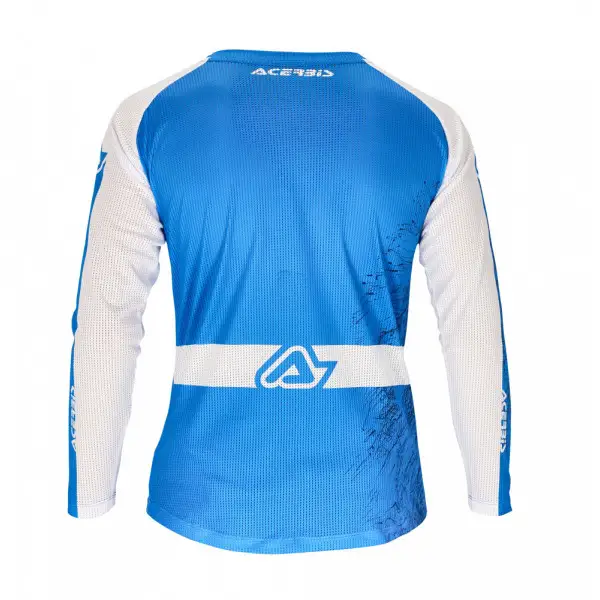 Acerbis J-WINDY TWO KID VENT Child's Cross Jersey Blue White