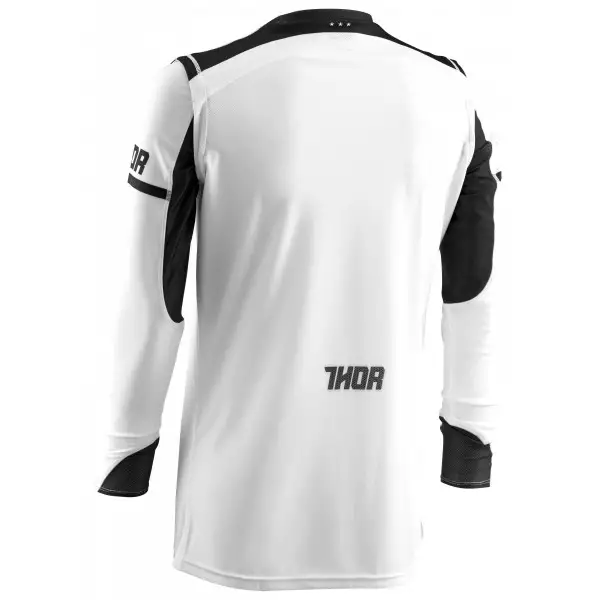 Maglia cross Thor Prime Fit Squad bianco nera