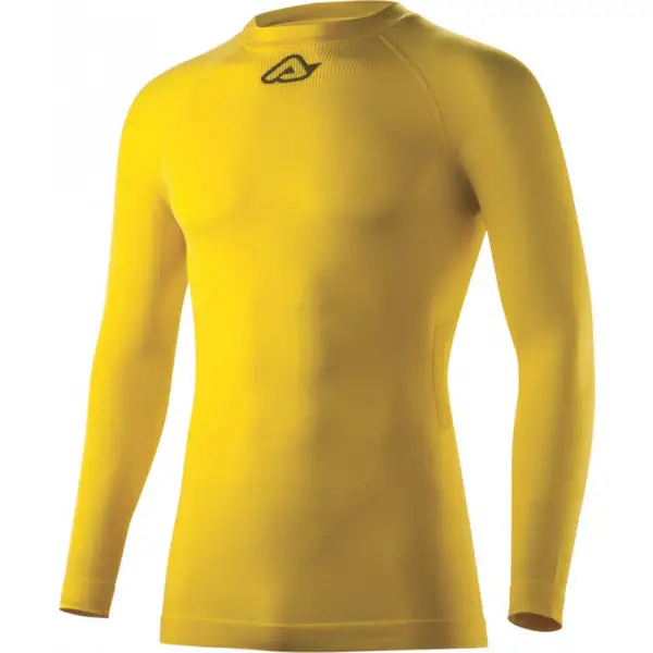 Acerbis Evo Underwear shirt long sleeve Yellow