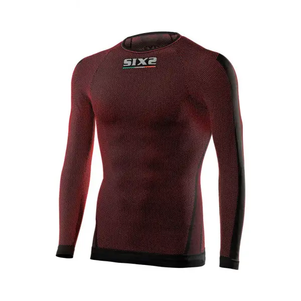 Underwear shirt SIXS TS2 Dark red